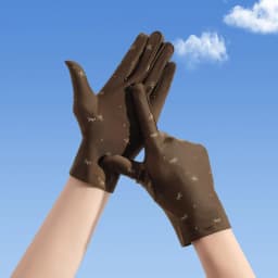 Summer Women Sunscreen Sun Protection Ice Silk Thin Breathable Anti-UV Soft Outdoor Driving Cycling Cute Lovely Quick Dry Gloves