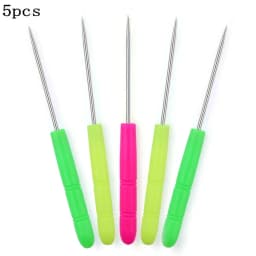 Stainless Steel Handle Awl Tools Beading Work Accessories Jewelry Making Tools Sewing Craft Supplies for Jewelry Making DIY