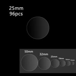 1 Sheet Transparent Gloss Round Dot Sticker DIY Baking Gift Package Self Adhesive Clear Label File Wafer Sealing Tag
