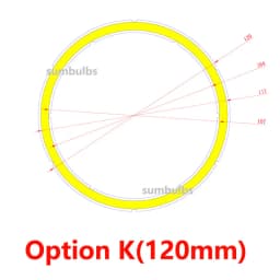 2W-12W Angel Eyes LED COB Light Source Annual Shape 12V DC 20mm-120mm COB Ring LED Cold Warm White Light Source for DIY Bulb