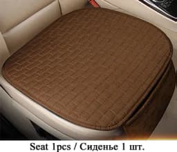 Car Seat Cover Front/Rear Flax/Linen Seat Cushion Protector Pad Black/Red/Beige/Grey/Coffee/Brown For Toyota Rav4 M5 X45