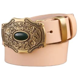 2020 new designer belt men high quality belts for men leaf flower 3.8 cm wide strap girdle full grain 100% genuine leather cow