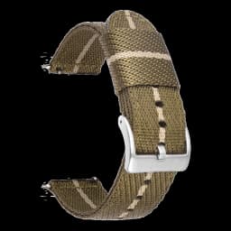 Woven Nylon Strap 18mm 20mm 22mm 24mm Stainless Steel Buckle Quick Release Men Replacement Bracelet Wrist Band Watch Accessories