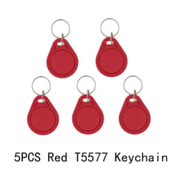 5PCS T5577 Smart Chip Tag 125Khz Rewriteable Copy Badge EM4305 Copier Keychain RFID Duplicator Proximity ID Clone Card