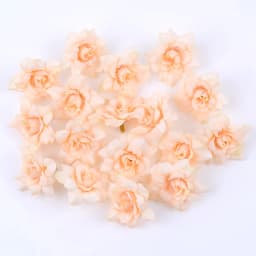 Rose Artificial Flowers Head 4CM Silk Fake Flowers for Home Hoom Decor Wedding Decorations DIY Crafts Garland Gift Accessories