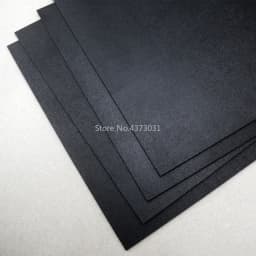 1piece Black Diy Knife Sheath Making Material Knife K Sheath Case Kydex Scabbard K200 Hot Plastic Plate 300*300*1.5mm/2mm