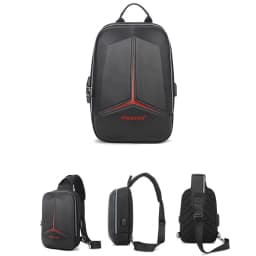 Anti-theft Lock Chest Bag for Men USB Charging Travel Shoulder Bag High-quality Messenger Bags Waterproof Men's Crossbody Bag