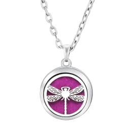 Fashion Aromatherapy Diffuser Star Moon Necklace Stainless Steel High Quality Heart-Shaped Essential Oil Lockets Pendant Jewelry