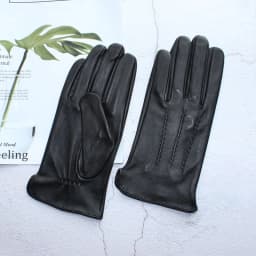 New sheepskin gloves men's leather unlined thin summer can touch screen outdoor sports driving riding gloves spring and autumn