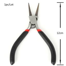 8pcs/set Jewelry Making Tool Kits Pliers Set With Round Nose Plier Side Cutting Pliers Wire Cutter Scissor Beading Tweezers