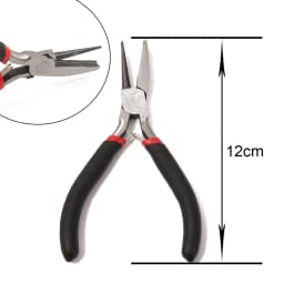 1Pc Black Red Blue Handle Anti-slip Splicing and Fixing Jewelry Pliers Tools & Equipment Kit for DIY Jewelry Accessory Design