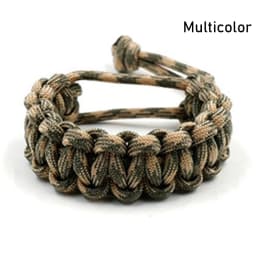 7 Colors Adjustable Survival Emergency Bracelet 550 Paracord Cord Bracelet Weaving Cord For Camping Hiking Outdoor Accessories