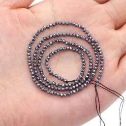 100% Natural Stone Beads Small Faceted Beads for Women Jewelry Making DIY Necklace Bracelet Accessories 2-3mm 15inch