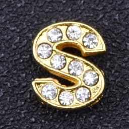 Bling Letter Alphabet Shoe Charms Metal Button Decorations Garden Shoe Accessories For Kids Girl Boy Wen Women Party Gifts