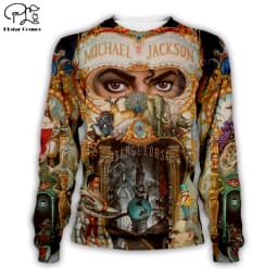 PLstar Cosmos PopStar King Singer Michael Jackson Hiphop Streetwear Pullover Unisex 3DPrint Zipper/Hoodies/Sweatshirt/Jacket s-1