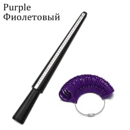 Professional Measuring Gauge Finger Ring Stick Sizer Mandrel Stick Finger Gauge Ring For DIY Fashion Jewelry Measuring Tools Set