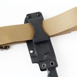 QingGear Black Kydex Holster Sheath Belt Clip Loop with Screws (Pack of 2) Tool Parts DIY Accessory