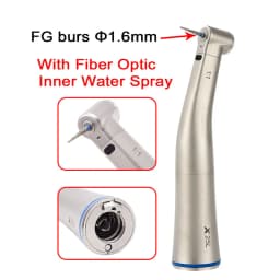 X25 X25L Dentistry 1:1 Against Contra Angle LED Fiber Low Speed High Speed Handpiece Dentistry Micromotor Polishing Equipment