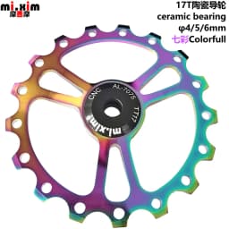 2021 New Bicycle Ceramics Rear Derailleur 14T 15T 16T 17T 18T Jockey Wheel Road MTB Guide Bike Ceramics Bearing Bicycle Parts