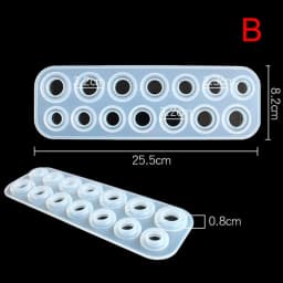 1pc Silicon Mold Epoxy Resin Beads Making Necklace Pendant Craft Tool DIY Handmade Jewellery Tools Accessories Crystal Ball