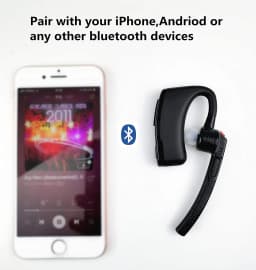 Walkie Talkie Bluetooth-Compatible Headset Handsfree PTT Earpiece Headphone for Radtel RT-490 RT-830 RT-470 RT-470X RT-890RT12