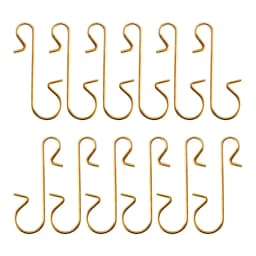 50Pcs Christmas Ornament Hooks Xmas Tree Decor Hanger Hook Stainless Steel S-Shaped Hook Birthday Party Supplies Home Accessory