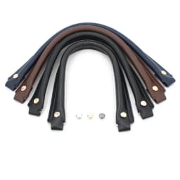 Men's bags accessories DIY handbag briefcase handle Black coffee blue bag strap belt 39cm 1pair/lot