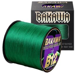 BAKAWA X12 X8 Super Strong 12 Strands 8 Strands Braided Fishing Line 300M 500M Multifilament PE Line Saltwater Fishing Tackle