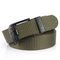 HSSEE New Casual Belt for Men 3mm Tight Nylon Tactical Outdoor Belt Metal Automatic Buckle Jeans Waistband Girdle Male Gift