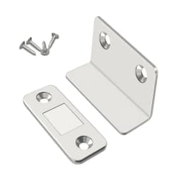 L-Type Strong Magnetic Door Closer Cabinet Catches Latch Magnet Wardrobes Door Stopper Ultra Thin Closures Furniture Fittings