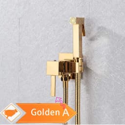 Rozin Black Bidet Faucets Wall Mounted Bathroom Shower Tap Bidet Toilet Sprayer Bidet toilet Washer Mixer Faucet