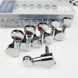NEW Wilkinson WJN-05 Electric Guitar Machine Heads Tuners Mini Oval Tuner for ST TL Chrome Silver Tuning Pegs