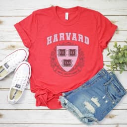 Harvard Legally Blonde Tee What Like It's Hard Funny University Collage T-shirt Tv Show Inspired Kawaii Graphic Tee Harajuku Top