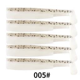 FTK Soft Black Minnow Head 5g 12g 25g Soft Lure Jig Bait Bass Pike Fishing Silicone Baits Crank Hook Jigging Bass Zander