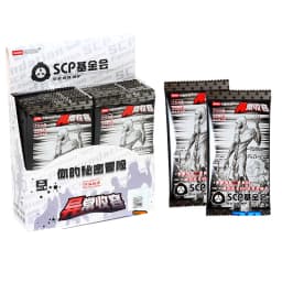 SCP Foundation Collection Card Paper Games Children Anime Table Playing Game Kaarten Board Trading Cards