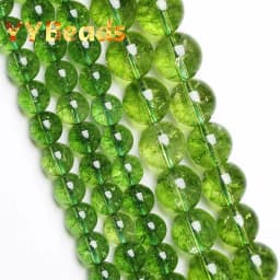 5A Quality Natural Light Blue Topazs Beads Blue Crackle Crystal Loose Beads For Jewelry Making Bracelets Women Necklaces 4-12mm