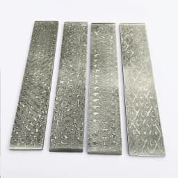 New Pattern VG10 Sandwich Damascus Steel for DIY Exquisite Knife Making Stainless Steel Knife Blade Blank Has Been HeatTreatment