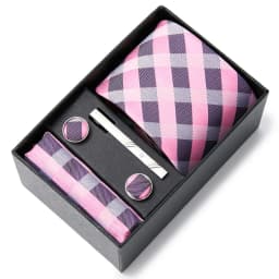 Top Quality 7.5 cm Business Ties Hanky Cufflink Set Tie Clips Green Necktie Corbatas For Men Wedding In Gift Box Slim Gravatas