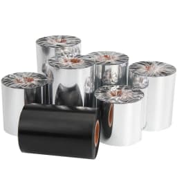 Matte Silver PET Barcode Label 100 90 80 70 60 40 50 30 20 Transfer Ribbon Printer Sticker
