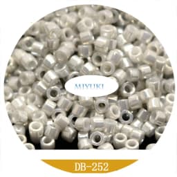 Japan Miyuki Delica Beads DB-1562 18-Color Solid Color Pearly Lustre Series 5G Beads for Jewelry Making