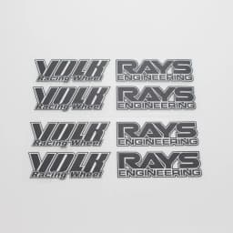 Wholesale car styling rim sticker RAYS VOLK TE37 CE28 RACING WORK ADVAN ENKEI SSR WEDSSPORT PVC decoration tire wheel sticker wa