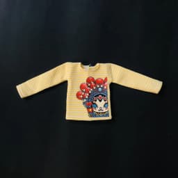 NEW Cute Blyth Dolls’ Clothes Long Sleeve Stripe T-shirt for Blyth 1/6 Dolls Accessories