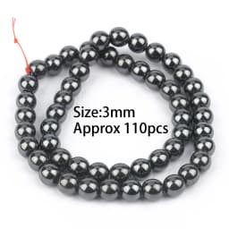 Natural Black Hematite Round Beads Star Heart Column Irregular Shape For Jewelry Making DIY Charms Bracelets Accessories 15''