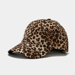 2021 Four Seasons Leopard Zebra Print Cotton Baseball Cap Adjustable Snapback Hats for Men and Women 236