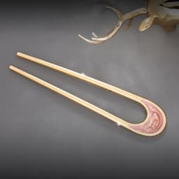 Trendy Metal U Shape Hair Stick Ponytail Holder Hair Accessories For Women Silver Gold Color Simple Shell Korean Forks Hairpin