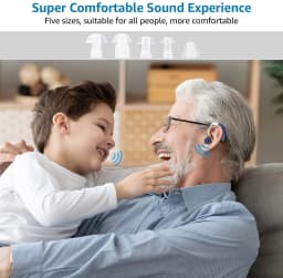 2025 Best Mini Rechargeable Audifonos BTE Hearing Aids Adjustable Tone Sound Amplifier Portable Deaf Elderly digital Hearing Aid