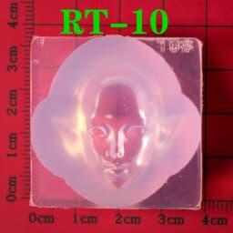 Human Face 3D Doll Epoxy Resin Mold Aromatherapy Plaster Silicone Mould DIY Crafts Ornaments Decoration Casting Tool