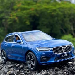 1:32 XC60 XC90 SUV Off-road Diecast Alloy Car Model Toy Cars Sound Light Pull Back Car Vehicle Children Toy Collection