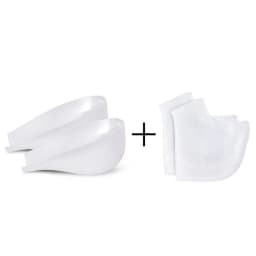 Invisible Height Increase Silicone Socks Gel Heel Pads Orthopedic Arch Support Heel Cushion Soles Insole Foot Massage Unisex