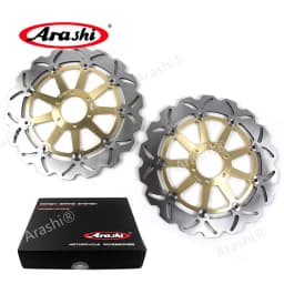 Arashi CNC Full Floating Brake Disc Brake Rotors For MOTO GUZZI V100 MANDELLO 1000 2021 2022 / V10 CENTAURO 1996-2001